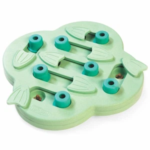 Outward Hound Puppy Hide N' Slide Treat Puzzle Enriquecimiento Perro Juguete, Verde - Imagen 1 de 8