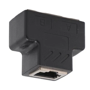 Ethernet Splitter RJ45 Splitter Adapter LAN Network Internet Splitter 1 To 2 FY - Afbeelding 1 van 23