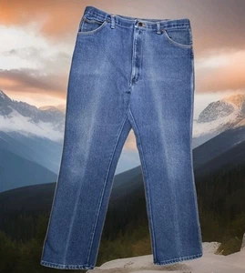 Vintage Wrangler Jeans Herren 36x30 Made In USA Mittellang Bestickt - Bild 1 von 17