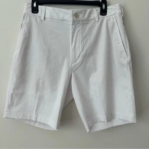 Walter Hagen Herren weiß vorne flach maßgeschneidert Golfshorts Größe 32 - Bild 1 von 5