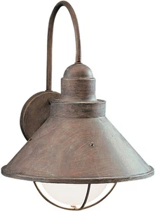 Kichler 9023 Olde Brick Seaside Single Light 14"H Outdoor Wall Sconce - Picture 1 of 3
