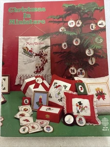 Weihnachten in Miniatur Graf Gloria & Pat Kreuzstich 40 Muster 1978 - Bild 1 von 6