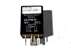 New VW Fuel Pump Relay 12v 6 Pin 433907385F for Audi Volkswagen - Picture 1 of 2