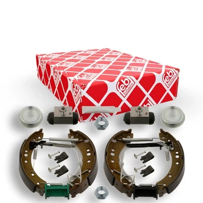 FEBI BILSTEIN 4x Bremsbacken Bremsbackensatz für Trommelbremse Hinten 37526 - Bild 1 von 3