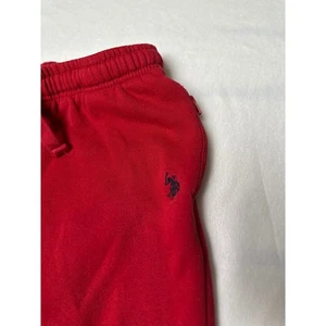 U.S. Polo Assn. Kids Red Jogger Sweatpants Athletic Casual Extra Large XL - Picture 1 of 7