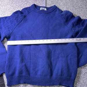 Vintage wool sweater Men’s small cable knit fishermans heavy weight cadre Japan - Picture 1 of 7