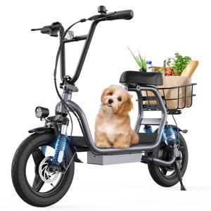 iScooter 14'' Tire 500W Motor E-ABS Electronic Brake Electric Scooter For Adults - Picture 1 of 7