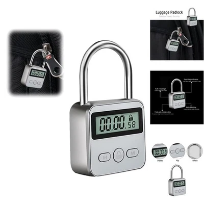 Digitale Zeitschloss, Time Lock mit LCD-Display, Küchensafe Zeitschloss Wiede... - Bild 1 von 2