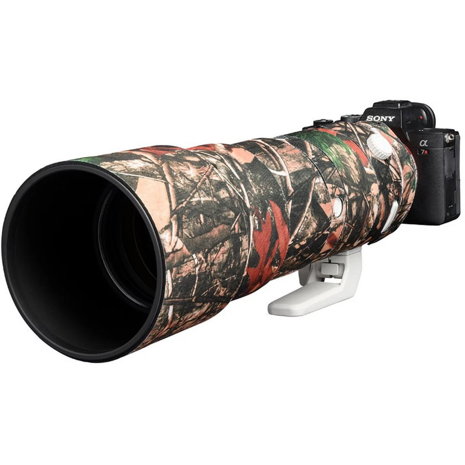 Easycover Lens Oak Objektivschutz für Sony FE 200-600 F5.6-6.3 G OSS Wald Cam