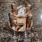 Benchmark Quartz GE GENERAL ELECTRIC Advertising Gyroscope Clock Stainless Steel