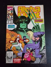 Alpha Flight #87 **Signed by Jim Lee** Marvel Comics 1990 High Grade