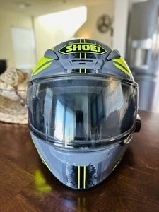 Shoei RF-1200 Parameter TC3 Racing Motorcycle Helmet Size L w/Transition Visor - Picture 1 of 11