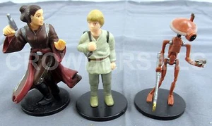 Estatuilla de PVC '99 de 3" de la reina Star Wars Amidala joven Anakin Skywalker & Pit Droid - Imagen 1 de 6