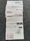 Job Lot of 48 UK GB First Day Covers & Covers FDC's 1971 - 1980 Lot #G19