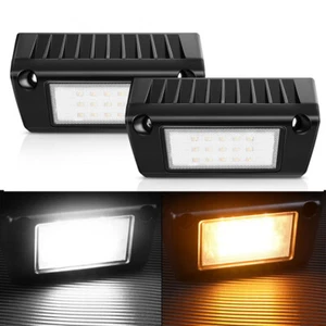 2pcs RV Porch Lights, 5-Inch 45W LED Yellow/White Utility Awning Light for Truck - Picture 1 of 8
