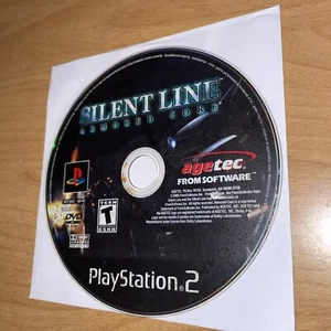 Armored Core: Silent Line Sony PlayStation 2 PS2 disco solo probado envío al día siguiente - Imagen 1 de 2