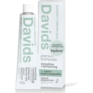 Davids Fluoride-Free Nano Hydroxyapatite Toothpaste, Enamel Remineralizing - Picture 1 of 7