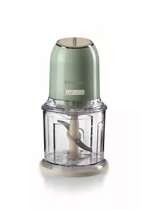 Ariete Tritatutto Vintage Chopper 438 Tritaghiaccio Inox 2 velocità 400 W Verde - Foto 1 di 4