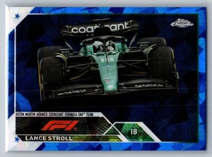 2023 Topps Chrome Sapphire Formula 1 Lance Stroll #107 Aston Martin - Bild 1 von 2
