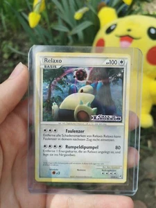 Pokemon RELAXO 33/95 Call of Legends Prerelease Promo Snorlax German DE Original - Bild 1 von 2