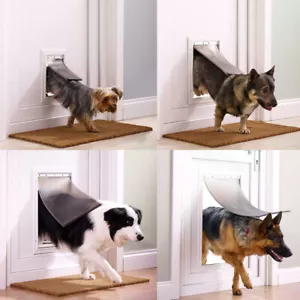 PETSAFE Alu Hundeklappe STAYWELL Hundetüre Aluminium Türklappe 600 620 640 660 - Bild 1 von 9