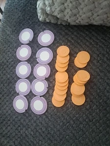 Rugrats Lookie 1998 de colección! ¡COOKIES! JUEGO DE EQUILIBRIO 3D 10 PLATOS 20 FICHAS GALLETAS - Imagen 1 de 5