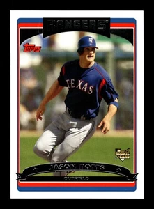 2006 Topps Baseball Jason Botts #298 RC Texas Rangers - Picture 1 of 2
