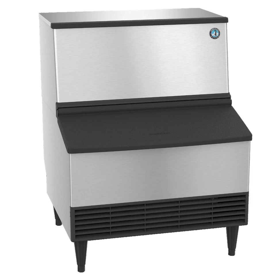 Cubo de media luna Hoshizaki KM-301BAJ capacidad 290 lb máquina de hielo y contenedor refrigerado por aire Foto 1 de 1