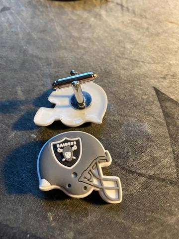 las vegas raiders cufflinks Cover
