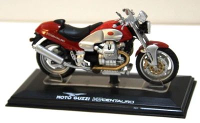 STARLINE MODELS USATO 1:24 DIE CAST MOTO GUZZI V10 CENTAURO ROSSO EDI 1 MOTO - Immagine 1 di 4