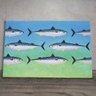 Nautical Fish Ceramic Tile Picture Plaque Sign Modern Wall Art C Chapman 20x30cm