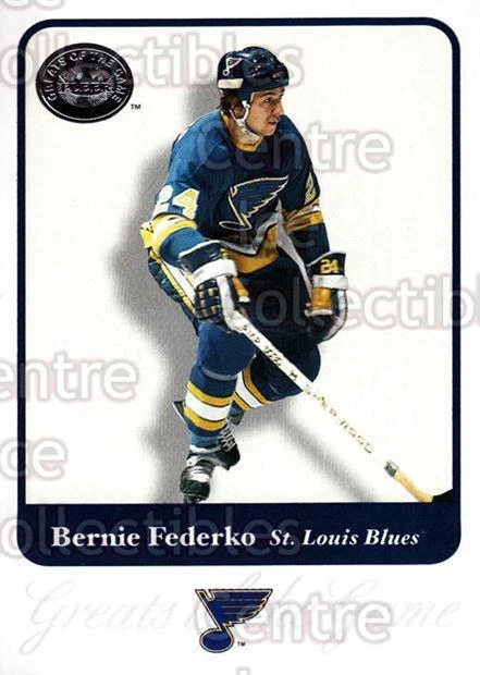 2001-02 Fleer Greats of the Game #63 Bernie Federko - Image 1 of 1