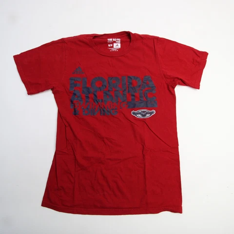 Florida Atlantic Owls adidas Go-To tee Short Sleeve Shirt Men's Red New Cover