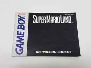Super Mario Land USA-4 Original Nintendo Game Boy Nur Original Anleitung - Bild 1 von 14