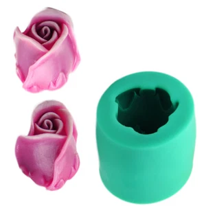 STAMPO IN SILICONE ROSE stampo stampo in silicone rilievo fondente MARZAPANE MOULD - Foto 1 di 2