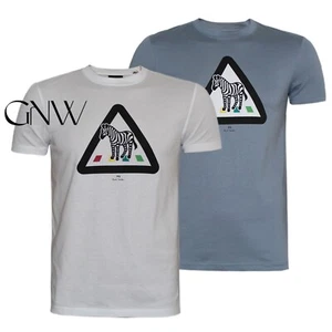 PAUL SMITH HERREN T-SHIRT/TEE ZEBRA CROSSING S-XXL BIO-BAUMWOLLE War 65£ - Bild 1 von 12