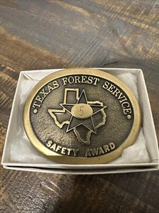 Texas Forest Service Sicherheit 5 Jahre Auszeichnung Schnalle - Bild 1 von 4