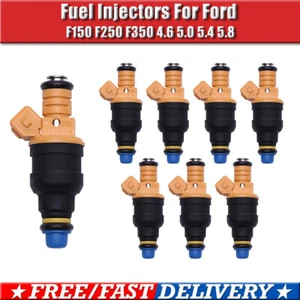 8PCS NEW Fuel Injectors For Ford F350 F250 F150 5.0 5.8 4.6 5.4 V8 #0280150718 - Bild 1 von 12