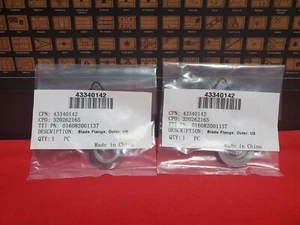 2 PACK Milwaukee 43-34-0142 Outer Blade Flange Free Shipping - Picture 1 of 4