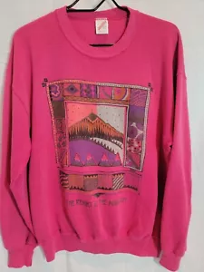 Vintage Mt Hood Sweater Herren Extra Large Pink Oregon Resort at the Mountain 80s - Bild 1 von 11