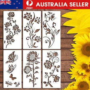 Garden Fence Large Flower Stencils DIY Decoration 2024 New Giant Reusable - Picture 1 of 17