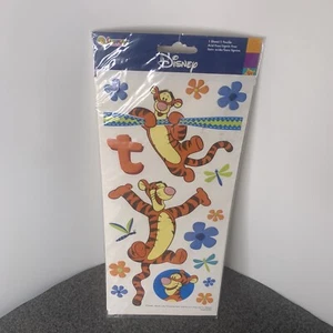 Vintage Large Sandylion Disney Tigger Scrapbooking Stickers Flowers - Picture 1 of 9