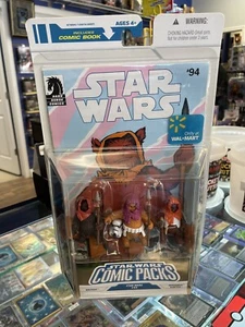 Star Wars 2008 Comic Packs Ewoks Machook, Keoulkeech & Kettch Walmart Exclusive - Picture 1 of 15