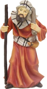 Kameltreiber aus Polyresin, handbemalt. Zu 13 cm Krippenfiguren. - Bild 1 von 1