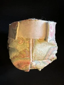 Female Dog Puppy Pet Diaper Washable Pant Sanitary Underwear PASTEL PAISLEY XXXS - Picture 1 of 6