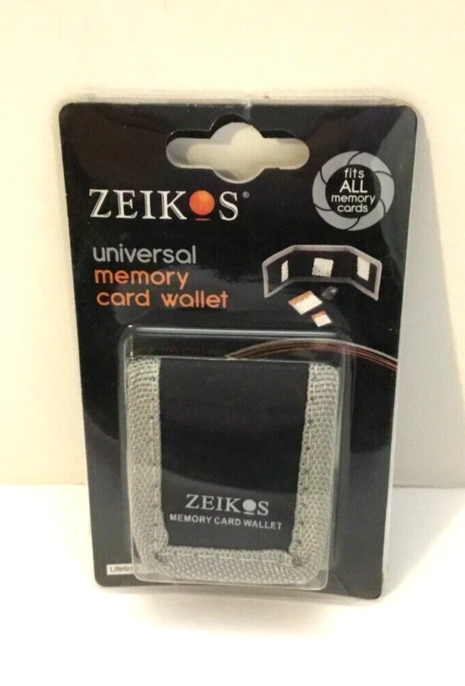Zeikos Universal Memory Card Wallet MIP Fits all memory cards ZE-MC3A NIB! - Image 1 of 2