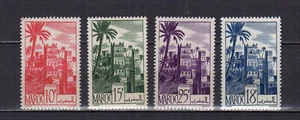 Maroc R.F. 1949 Kasbah d'Ouarzazat 4 timbres neufs MNH /TE5388 - Picture 1 of 1
