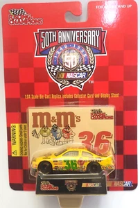 NASCAR 50th Anniversary Ernie Irvan M&M #36 Pontiac Car 1:64 Scale Diecast NEW! - Picture 1 of 9