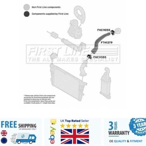 Turbo Hose FTH1379 For Vauxhall ASTRAVAN 05- ASTRA 05-10 55556012 - Picture 1 of 4