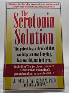 Susan Suffes & Judith J. Wurtman The Serotonin Solution Book 1996 TB - Imagen 1 de 3